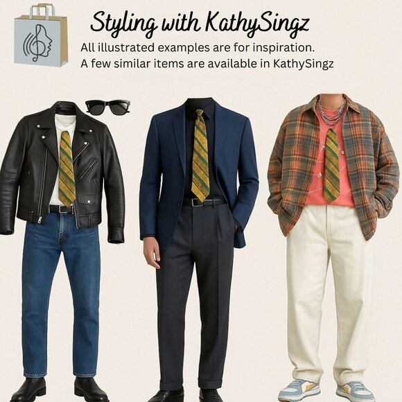 Vintage Ernst San Francisco Geometric Tie Retro Rockabilly Maximalist Union Made - Picture 2 of 6